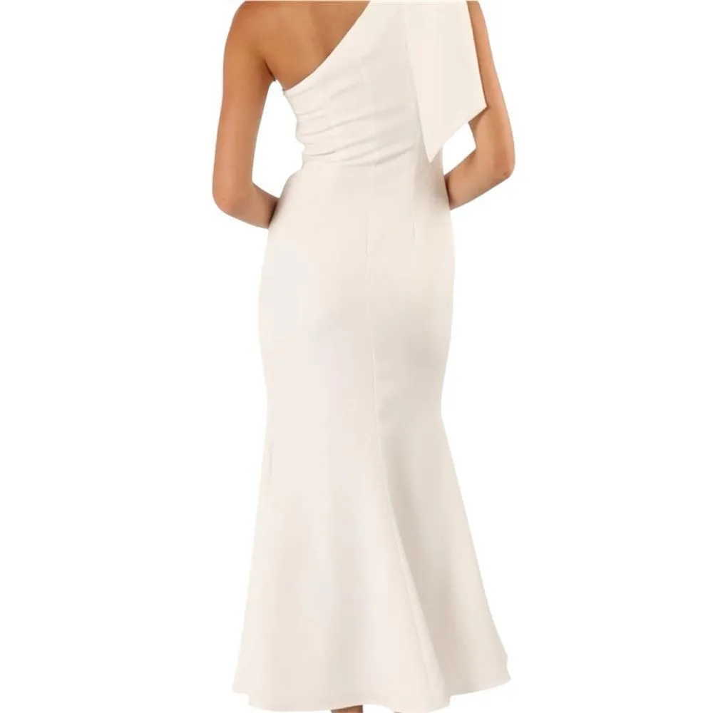 Petal & Pup White One-Shoulder NWOT 
Gown for Brides - Image 5