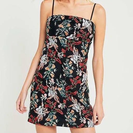 Aubrey Embroidered Mini Dress - Image 4