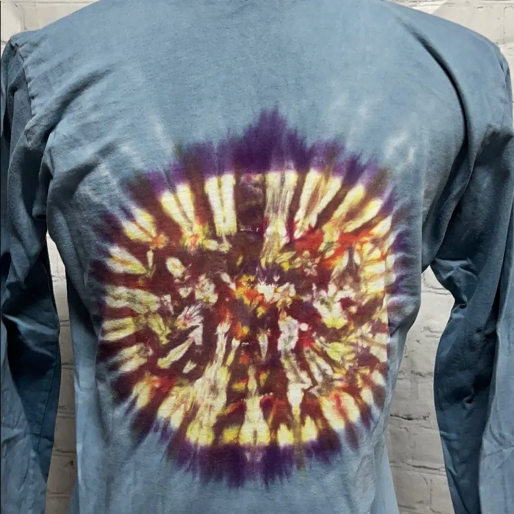 🦋4/$25 Blue Tie Dye Long Sleeve Shirt size small - Image 5