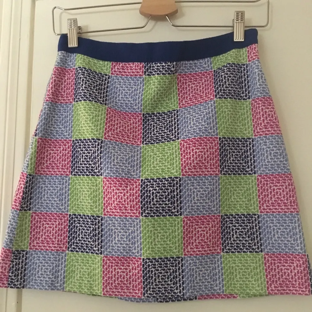 HP 🎉 VINEYARD VINES Patchwork Mini Skirt Size 0 - Image 3