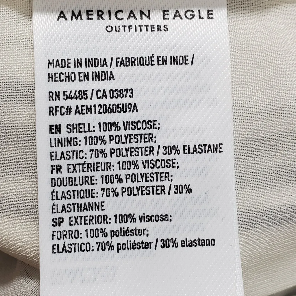 American Eagle‎ | Striped Wide Leg Romper Jumpsuit with Pockets. Size: M - Image 6