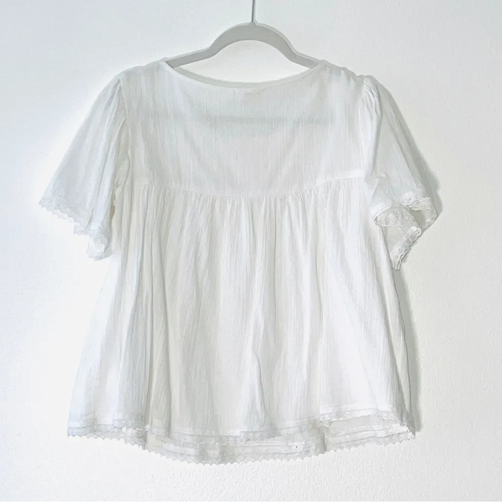 Beach Lunch Lounge White Blouse - Image 2