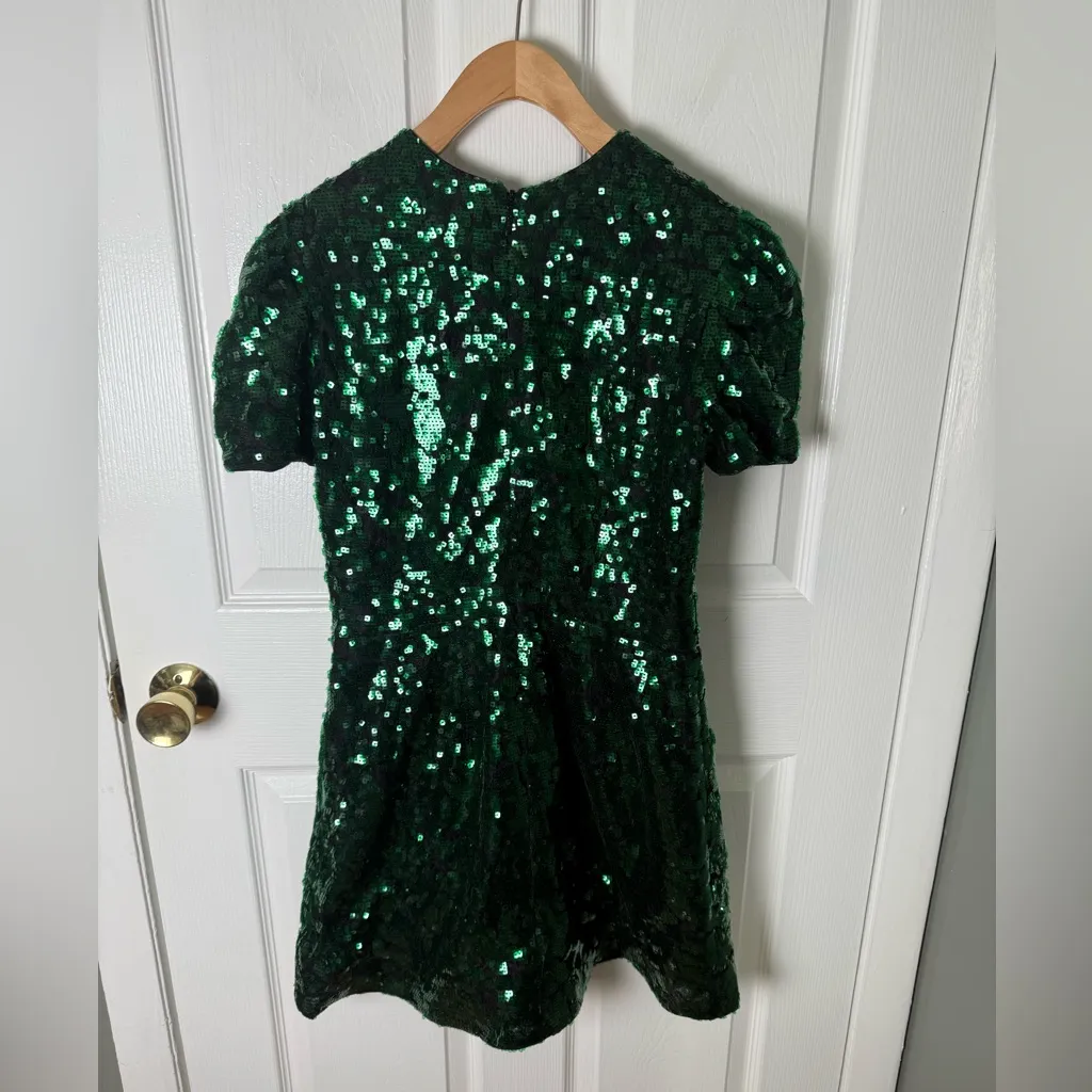 Helsi Coco Mini Dress in Emerald L Green Size L - Image 5