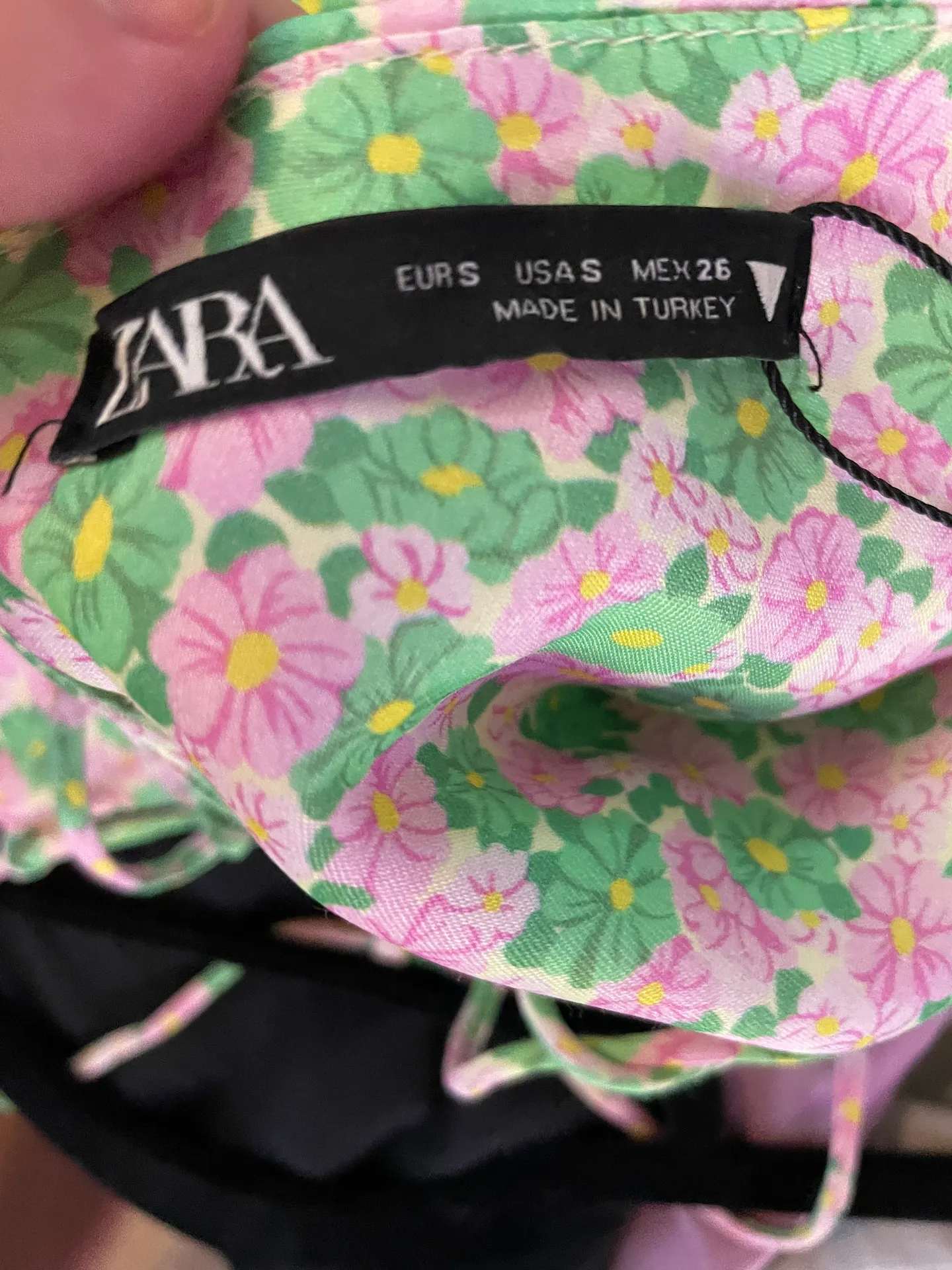 ZARA Floral Halter Top - Image 4