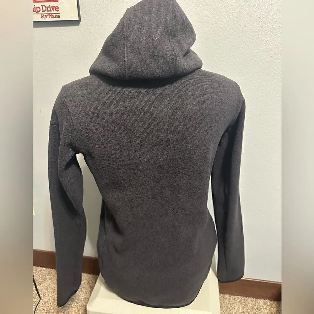Nike Womens Medium Gray Thick Hoodie - Image 3