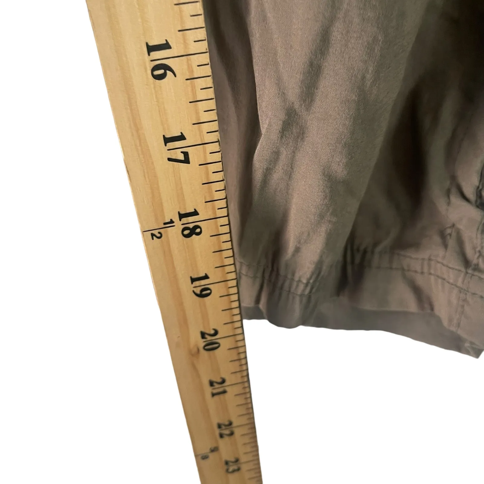 Khombu‎ Women's Size Small Green Cargo Outdoor Cropped Pants - Image 9