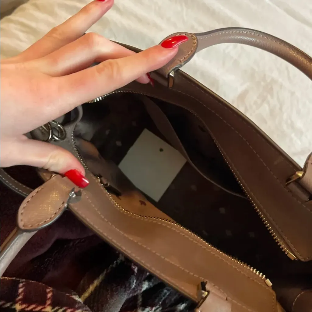 Kate Spade Mauve Satchel Bag - Image 4