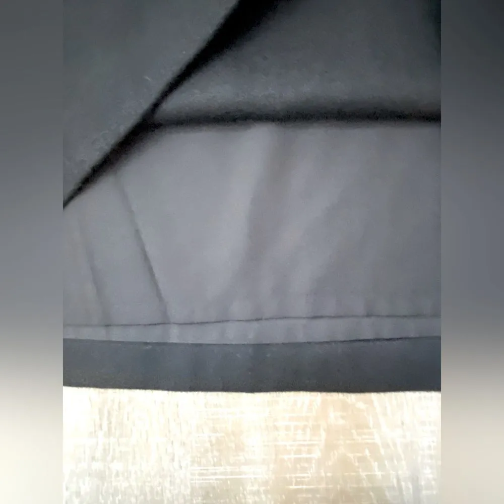 TALBOTS Wool Blend Black Pencil Skirt Womens 12 Academia Preppy Office Classic - Image 10