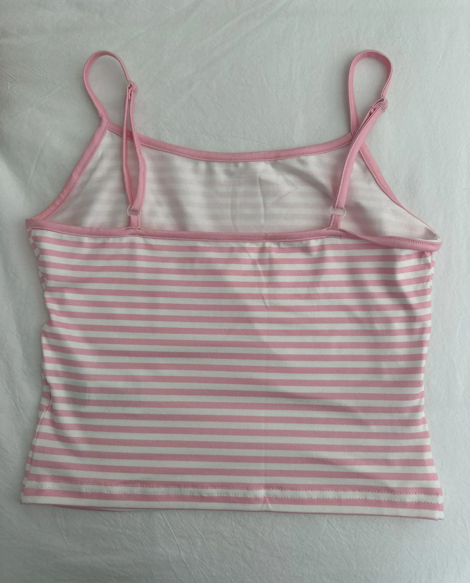 Striped Pink Tank Top - Image 3