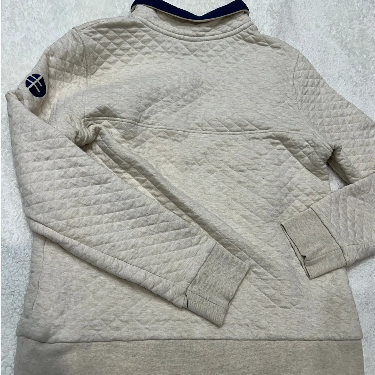 Patagonia W's Organic Cotton Quilt Snap Pullover Size Medium - Image 8