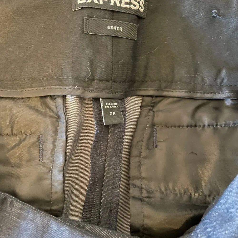 Bundle of 3 Express editor/columnist slacks - Image 4