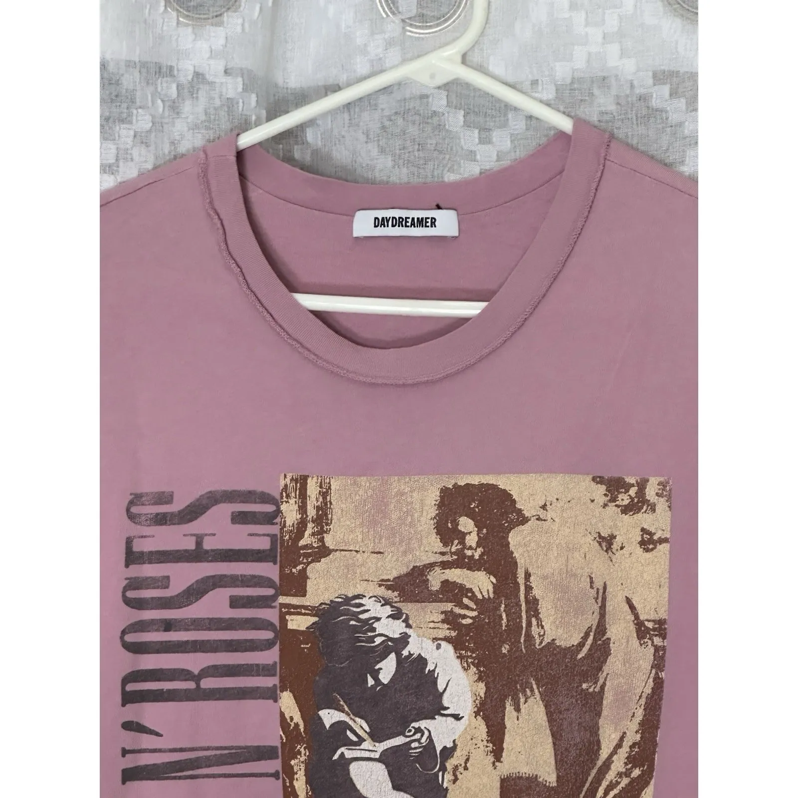 Daydreamer Guns N Roses 1992 World Tour Reverse GF Band T Shirt Womens 1X - Image 3