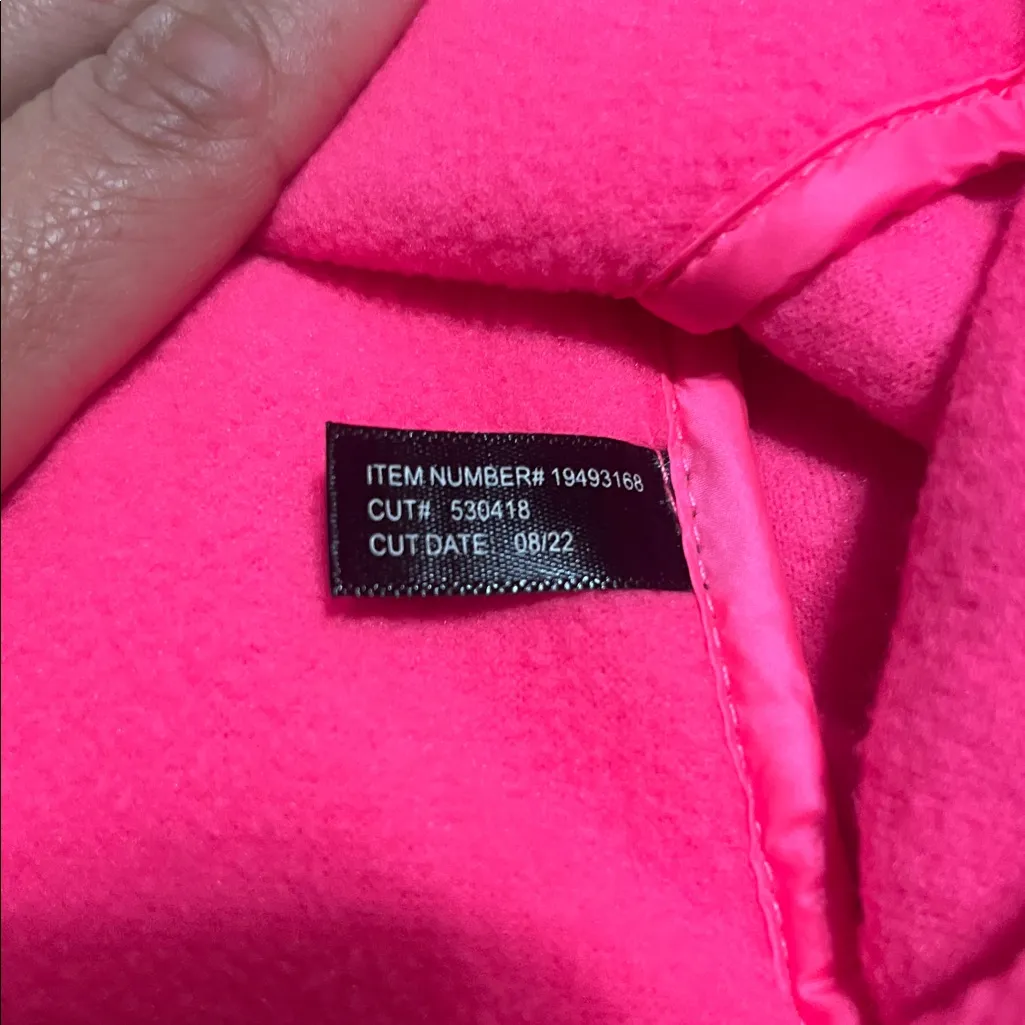 Torrid Pullover Mock Neck Puffer Jacket Neon Hot Pink 3X 22-24 - Image 10