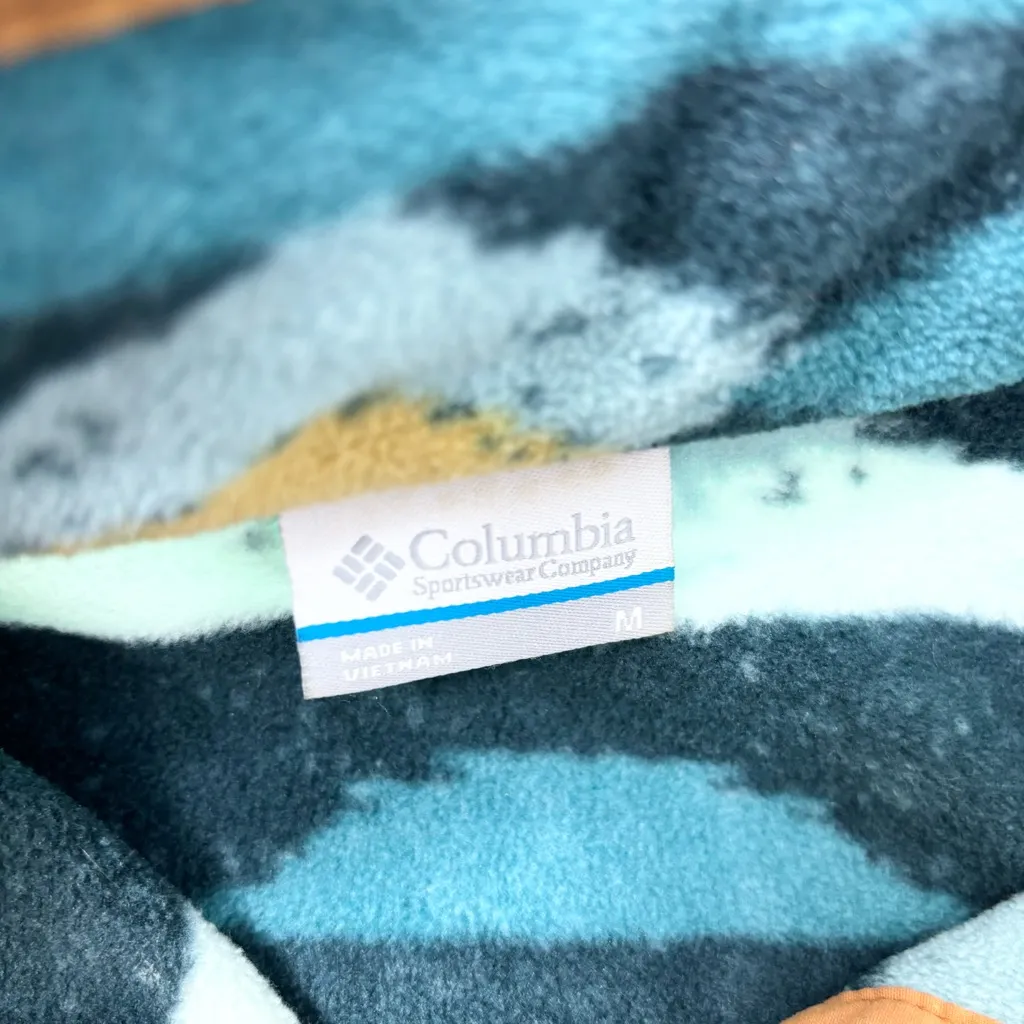 Columbia Women's Mountain Side Fleece Pullover Sweater Jacket M - Image 9