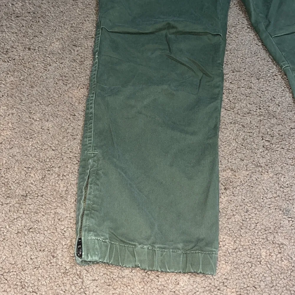 Nili Lotan Military Cropped‎ Pants Camo Green 10 - Image 8