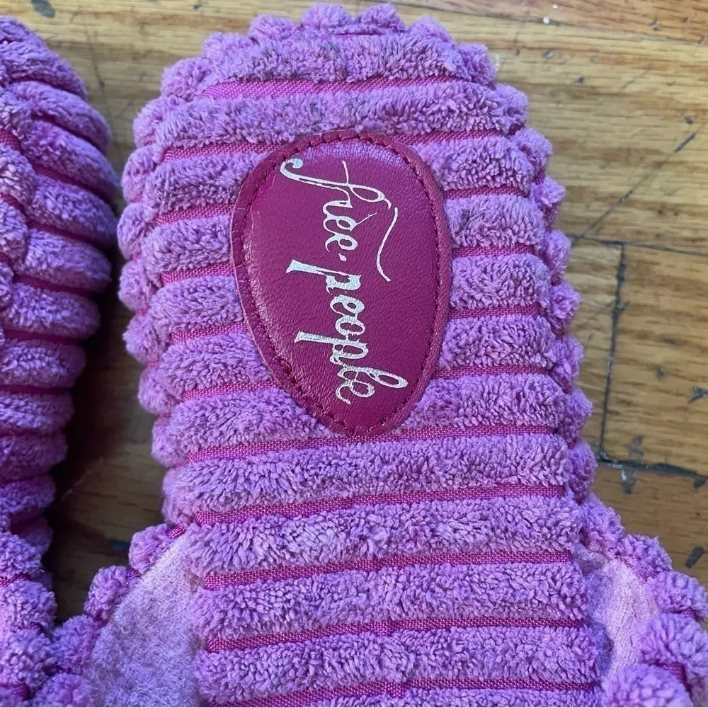 Free People Terry Slides Size 10 - Image 2