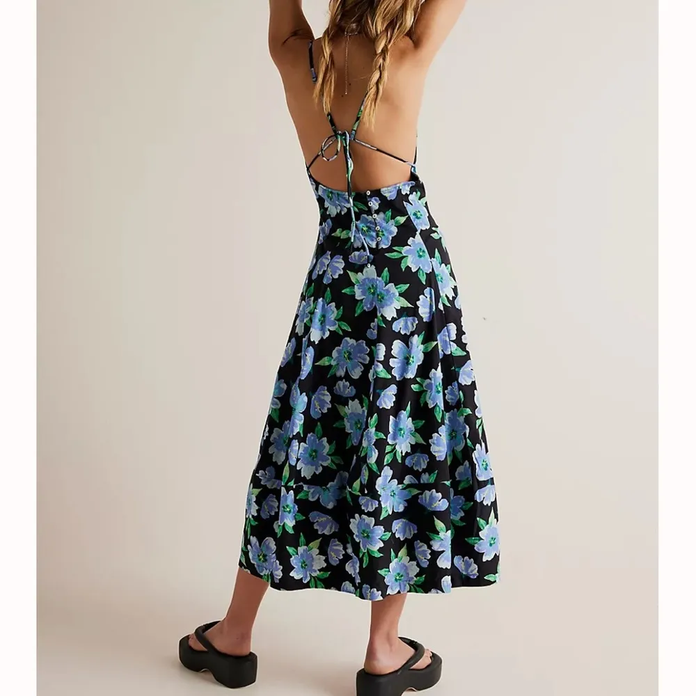 Free people Finer Things Printed Midi Dress - Image 4
