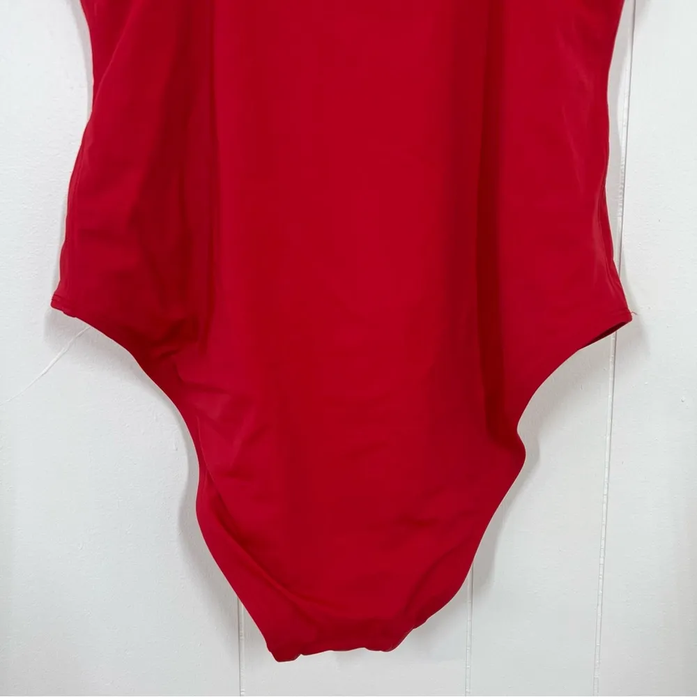 NEW Andie Cherry Red The Amalfi One Piece - Image 11