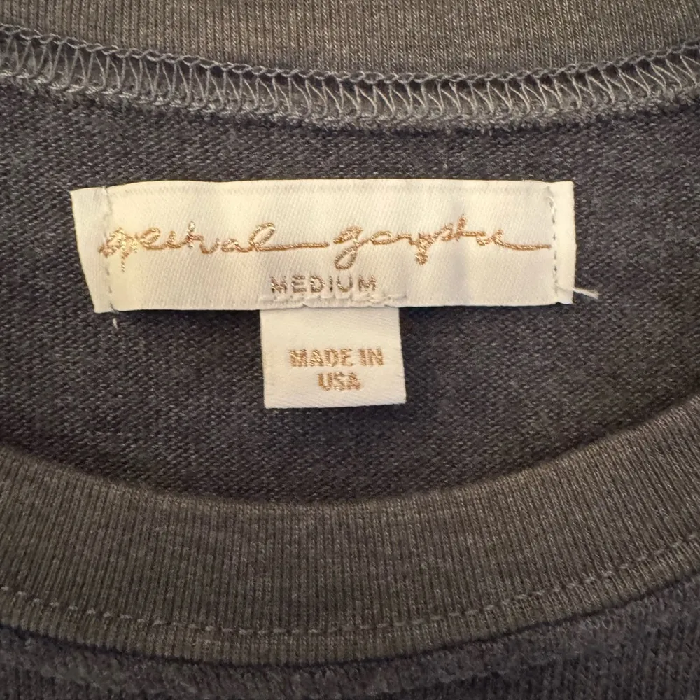 Spiritual Gangster Trust Your Soul Charcoal Grey Women’s Sweatshirt Size Medium - Image 6