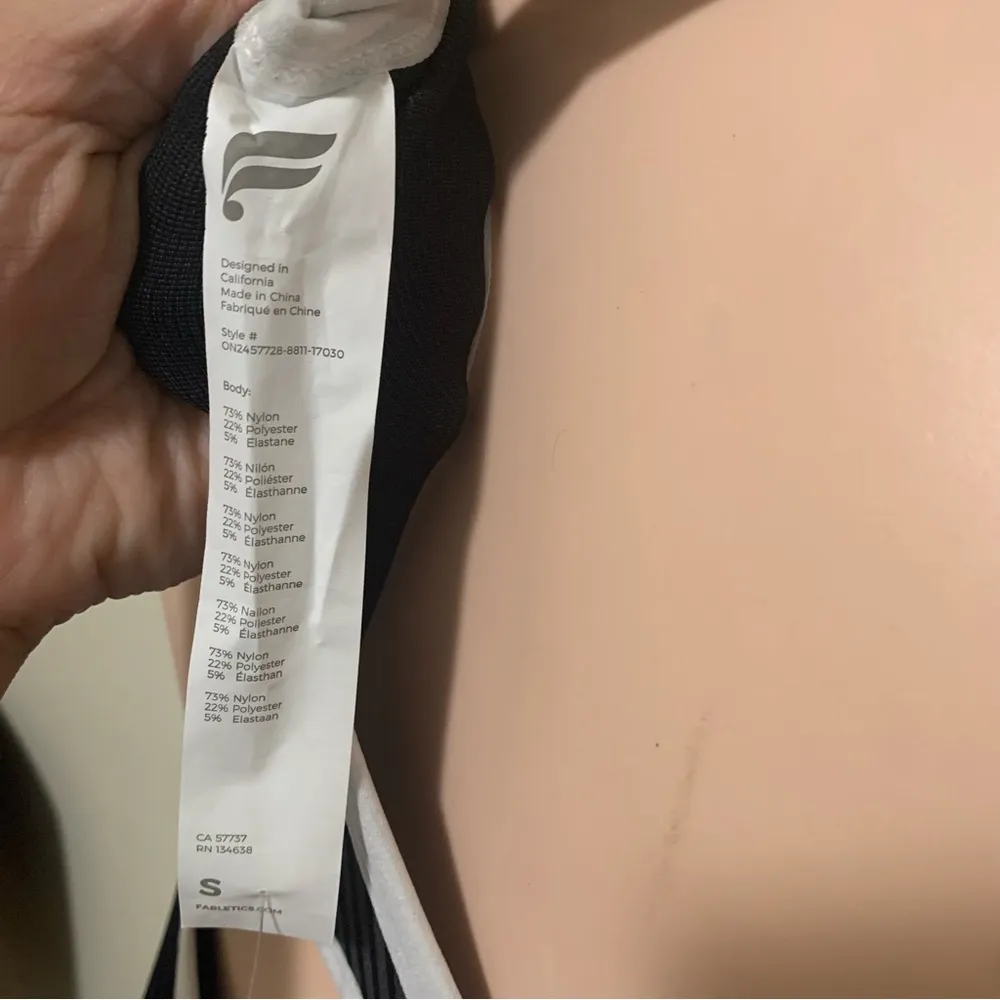 Fabletics Seamless Fusion Jumpsuit 7/8 NWT woman size SMALL still online - Image 6