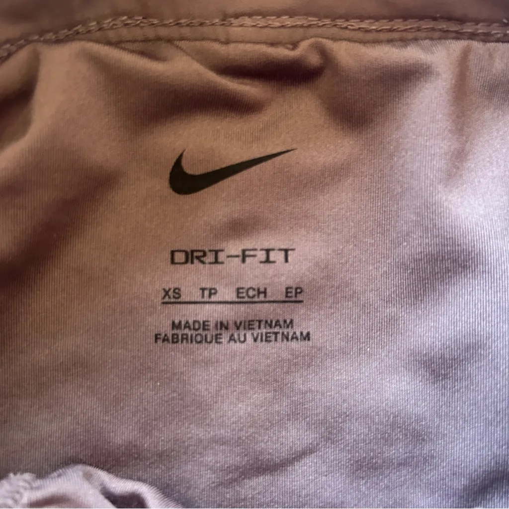 NWOT Nike Athletic Shorts x2 Bundle with fleece headband Periwinkle Purple - Image 7