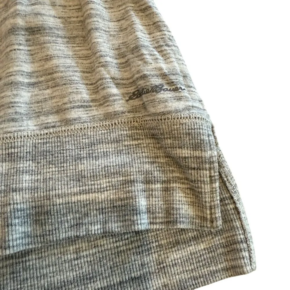 Eddie Bauer Womens Lightweight Gray Pullover Sweatshirt S Polyester Blend - Image 2