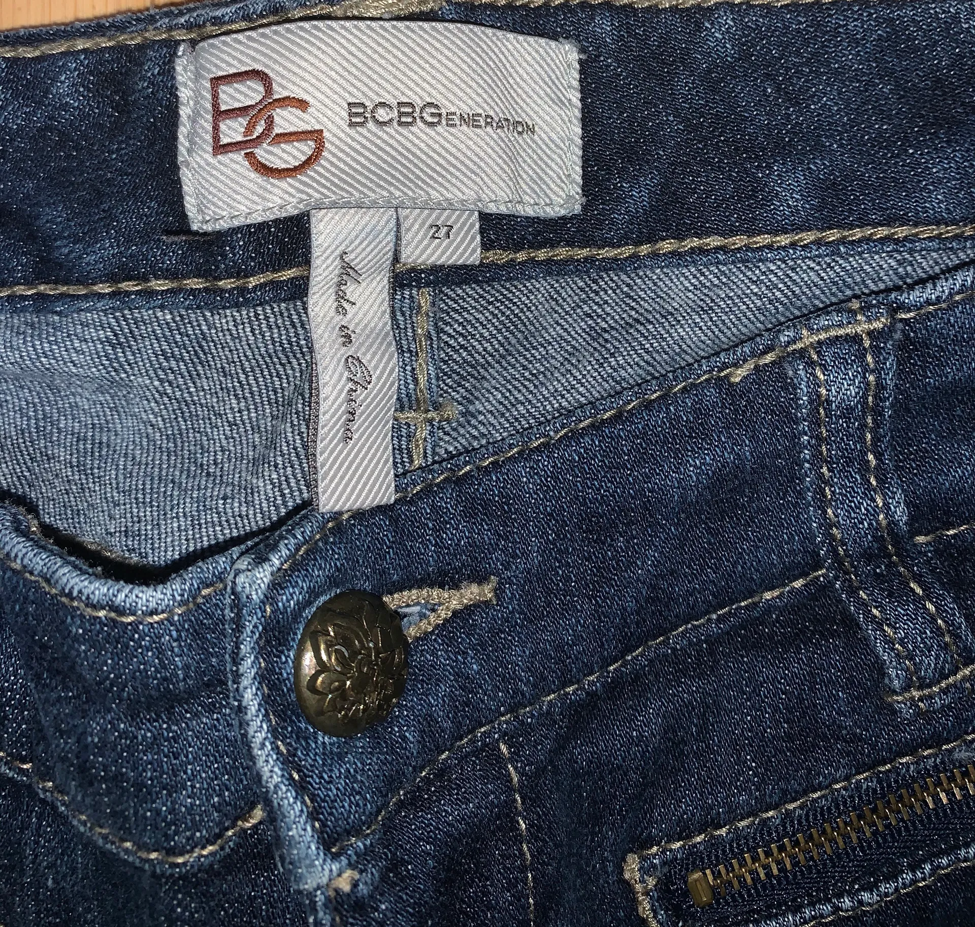 BCBGeneration Zip Pocket Skinny Jeans - Image 6