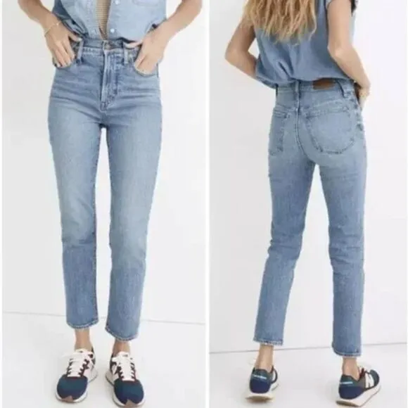 NEW Madewell‎ The Tall Perfect Vintage Jean in Banner Wash, 26 Tall - Image 2