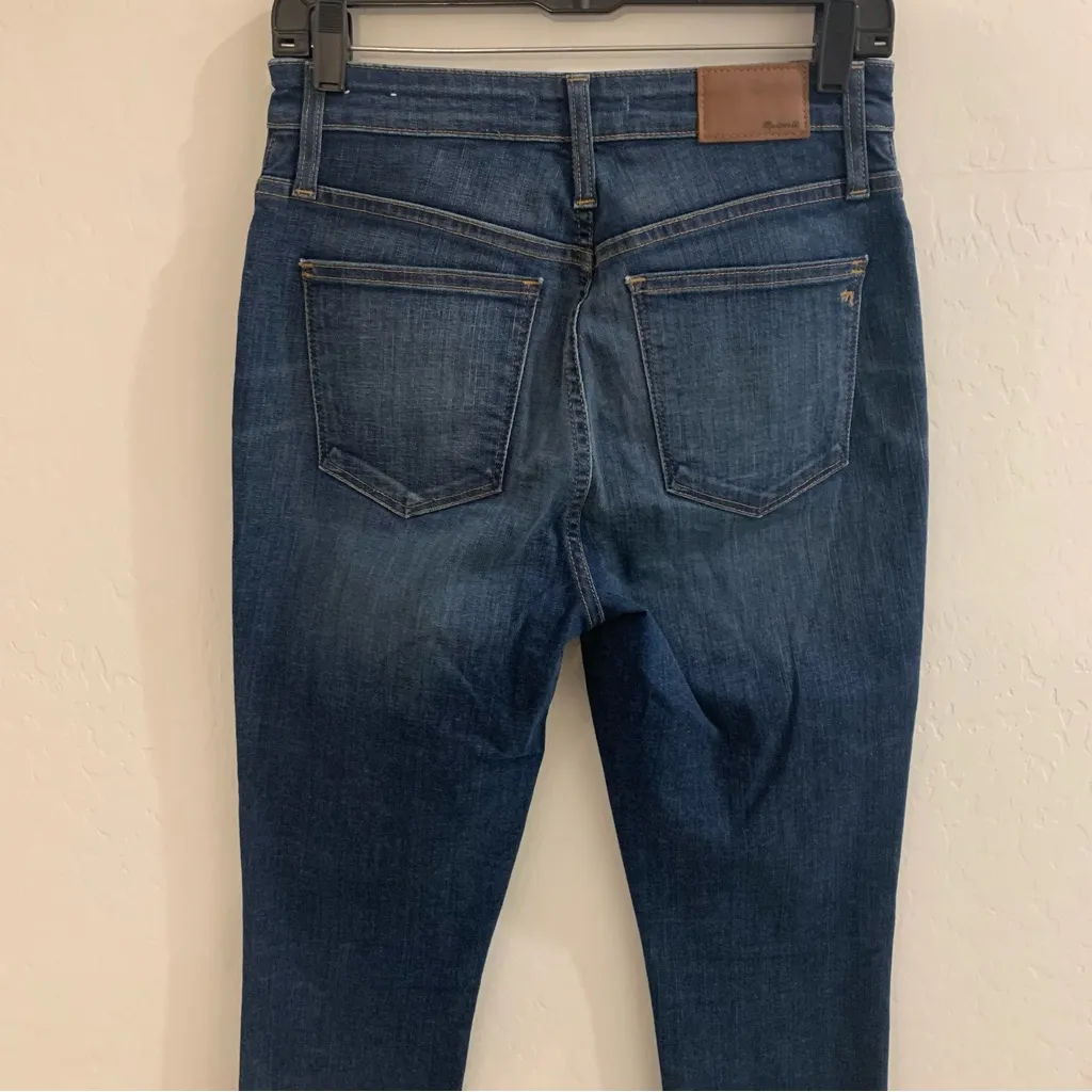 EUC Madewell Curvy High Rise Skinny Jeans Size 29 - Image 8