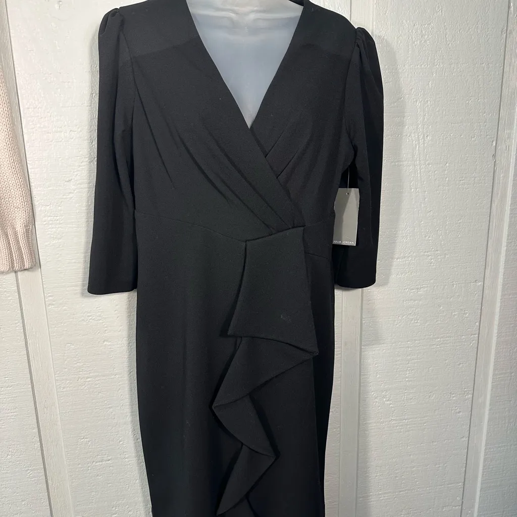 Julia Jordan Black Dress Size 10 NWT - Image 3