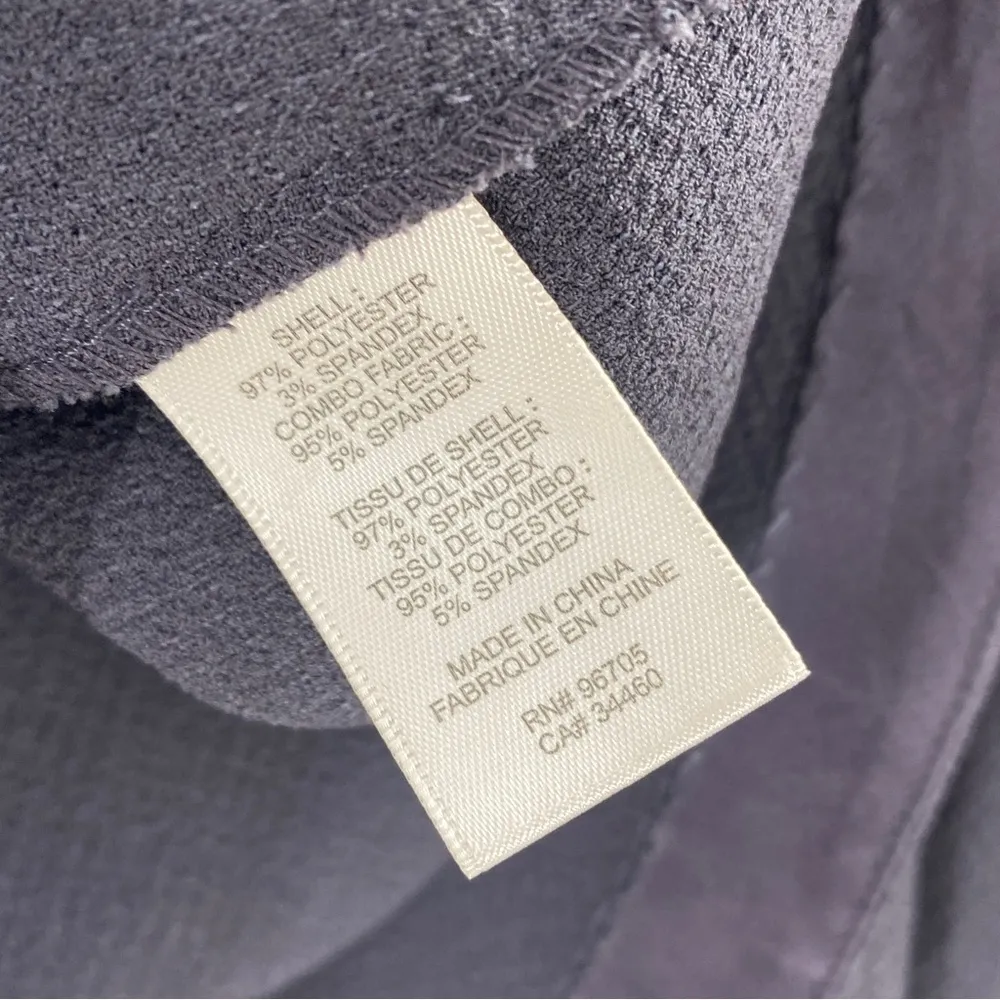 Rebecca Taylor Mesh-Detail Pleated Dress Stormy Gray Size 0 Extra Small - Image 10