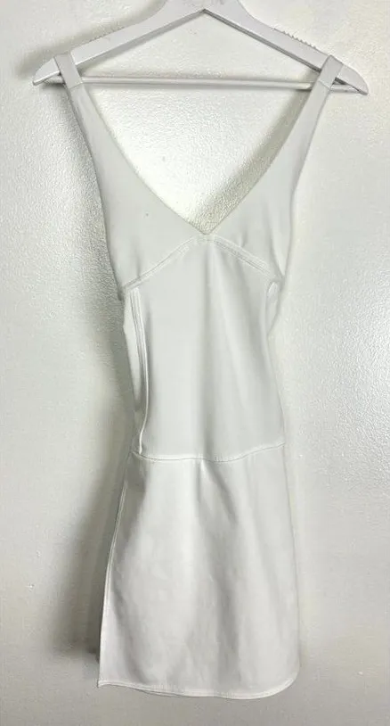 FREE PEOPLE FP Movement Drop Shot Minidress in White Size X-Large - Image 1