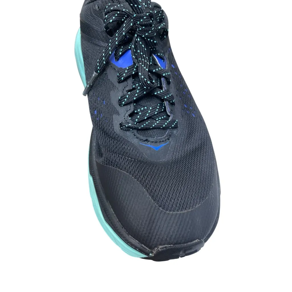 Hoka Challenger ATR 6  Womens Black Blue Trail Running Shoes 7B SKU 9462 - Image 14