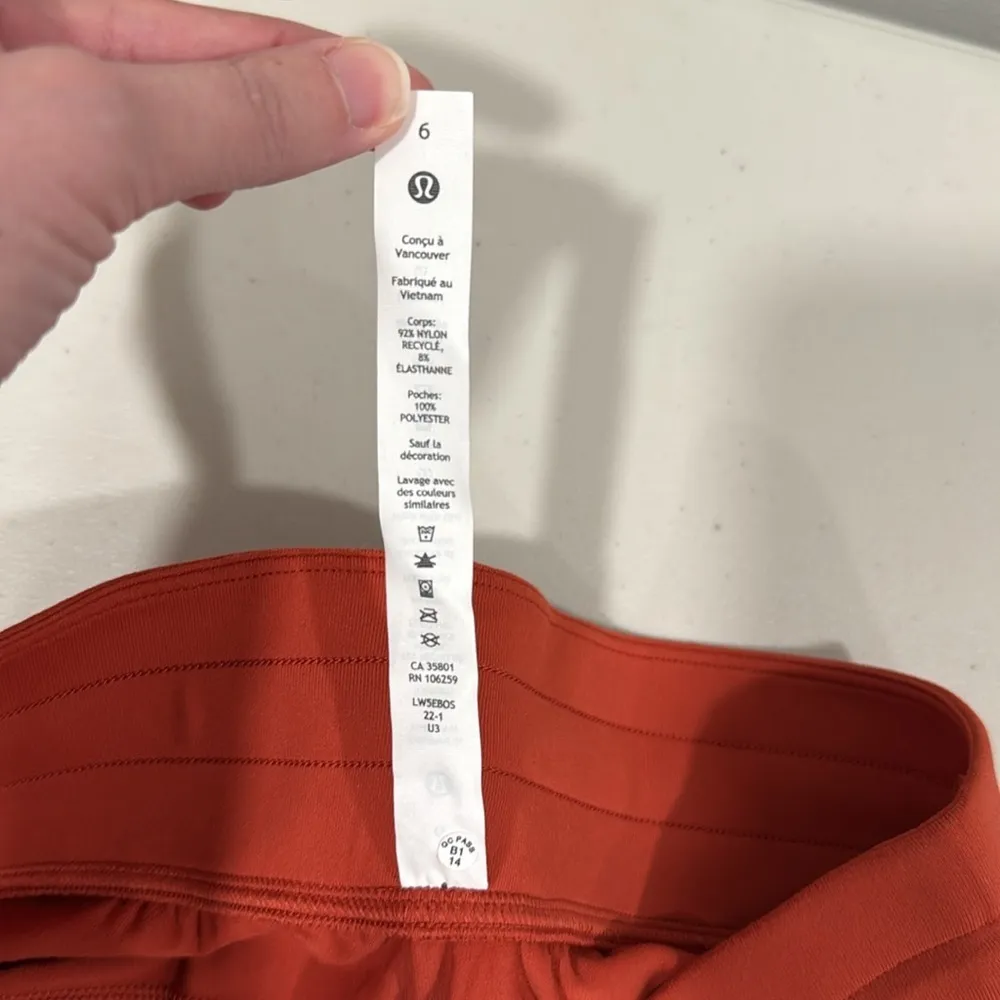 Lululemon Ready to Rulu High Rise Jogger 7/8 Length Red Rock Size 6 EUC - Image 13