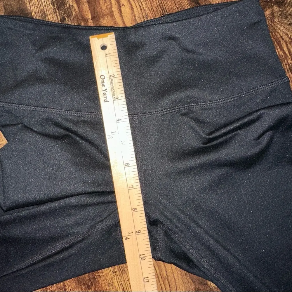 Z by Zella Pants Womens Small Black Mid Rise Crop Leggings - Image 8