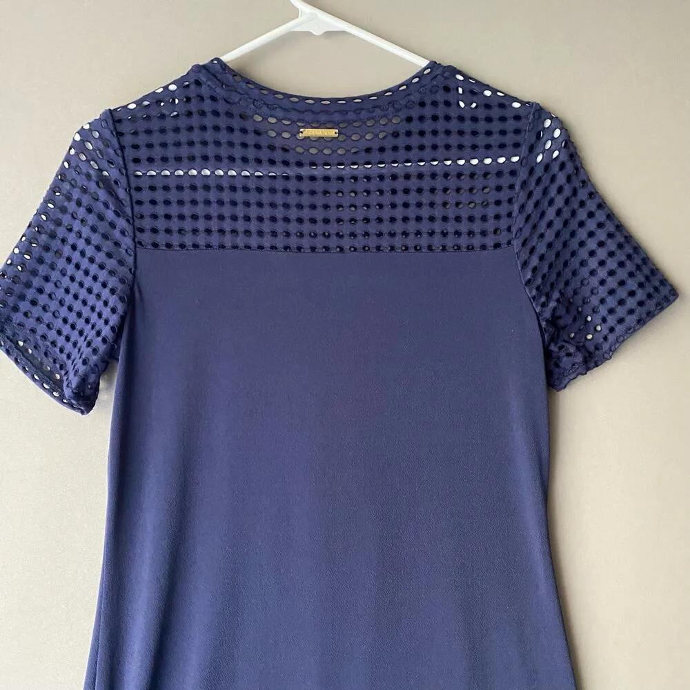 Michael‎ Kors sz XS mesh shift jersey shirt dress - Image 7