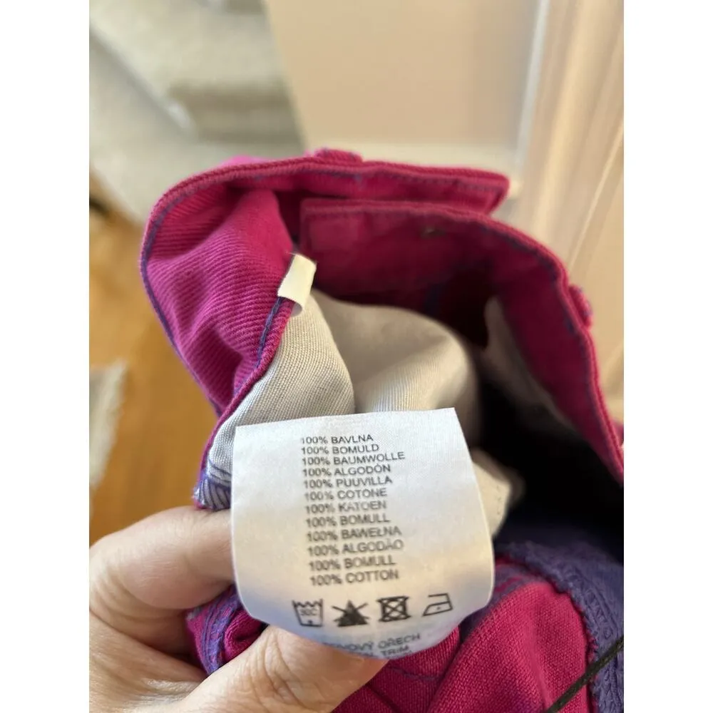 NWT Ragged the Priest Equilibrium Pink & Purple Patchwork Jeans - Image 6