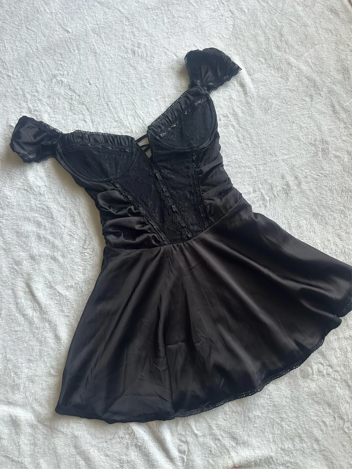 Outcast clothing delta mini dress black - Image 4