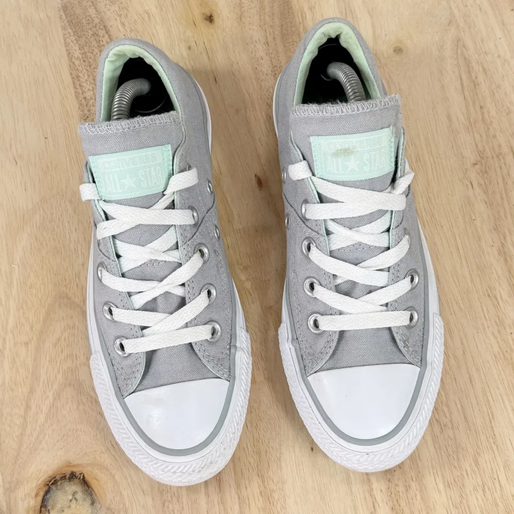 Converse Chuck Taylor All Star Madison Low Top Sneakers Grey Mint Size 5 Womens - Image 4
