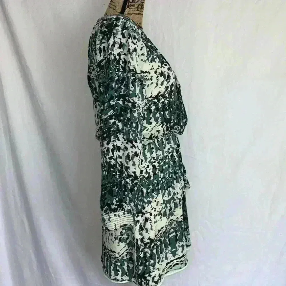 Parker Lila Long Sleeve Open Back Dress - Image 4