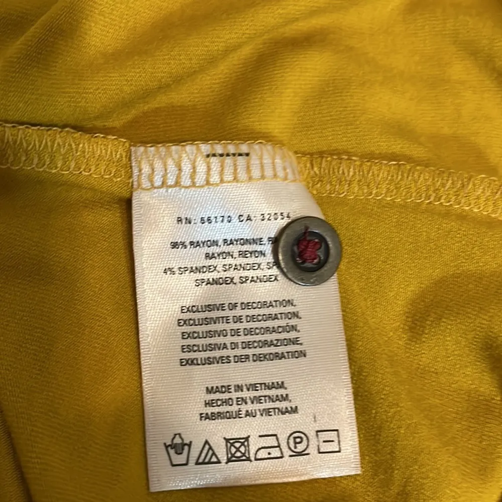 Anthropologie Akemi and kin blouse mustard yellow - Image 8