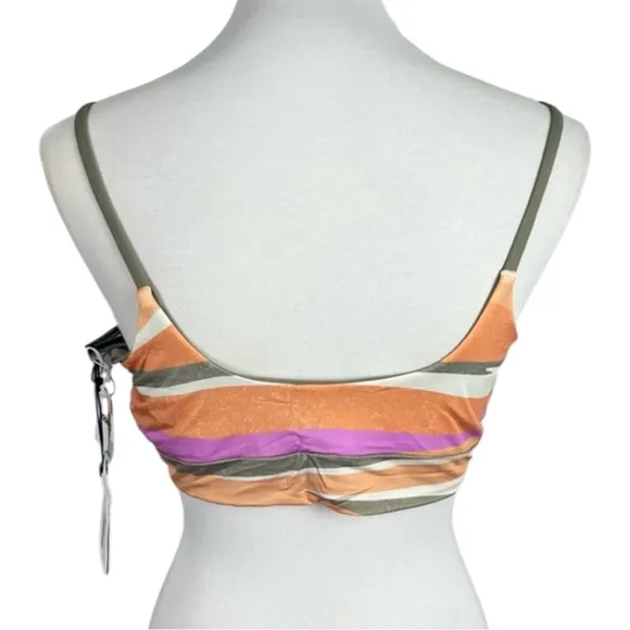 prAna  NWT Willow Falls Reversible Bikini Top‎ in Waves Size Medium - Image 2