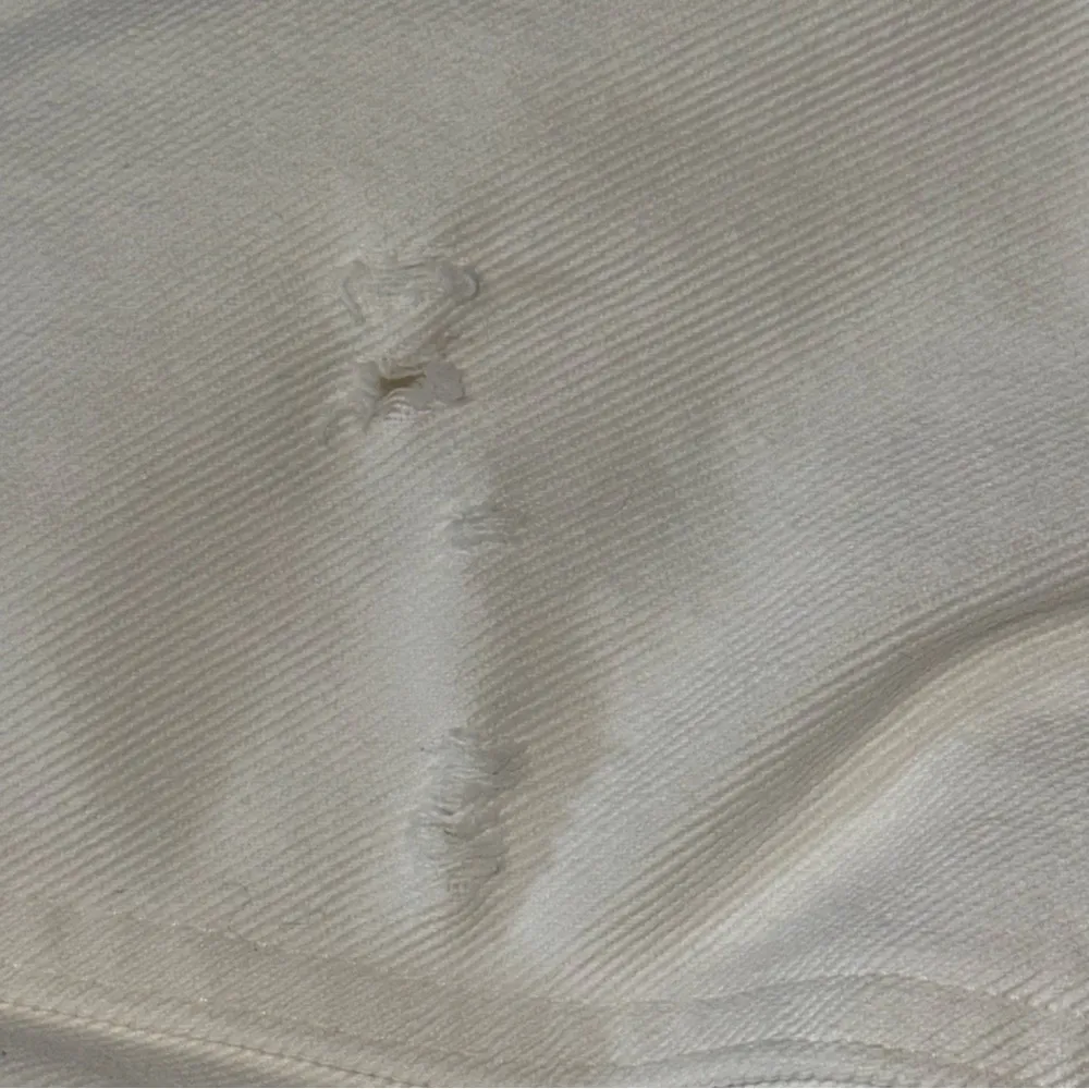 Escada Vintage L White Denim Gold Embroidered Stars Life Preserver Jean Jacket Size L - Image 12