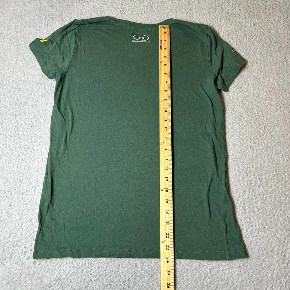 Green Bay Packers‎ Shirt Womens S Green Under Armour Combine Short Sleeve NFL - Image 7