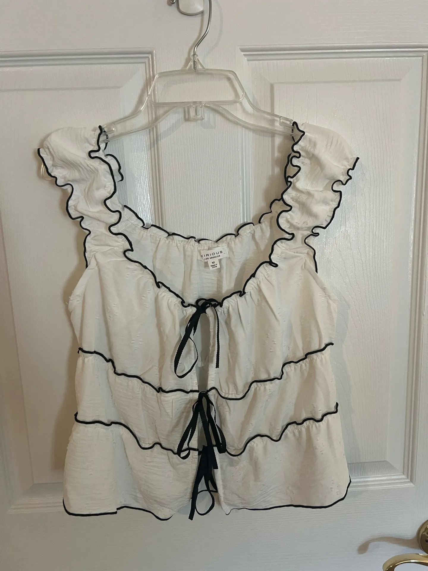 Kirious tie front top - Image 2