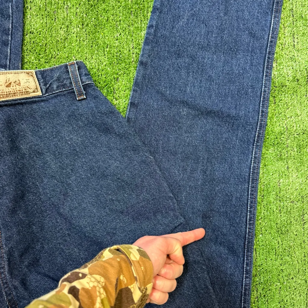 Classic Rocky Mountain Bareback Blue Denim Jeans, Size 9/10 - Image 5