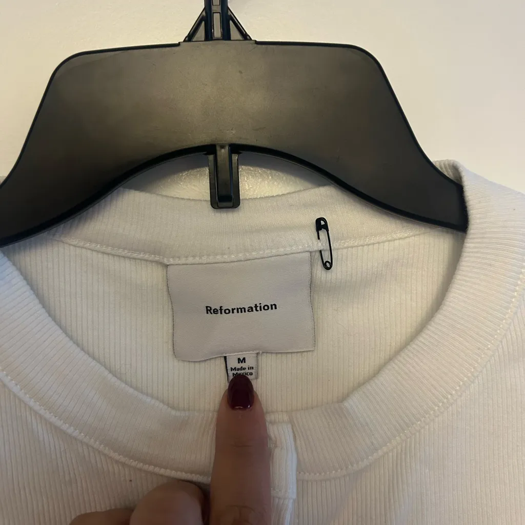 Reformation Raelynn Knit Top - Image 4