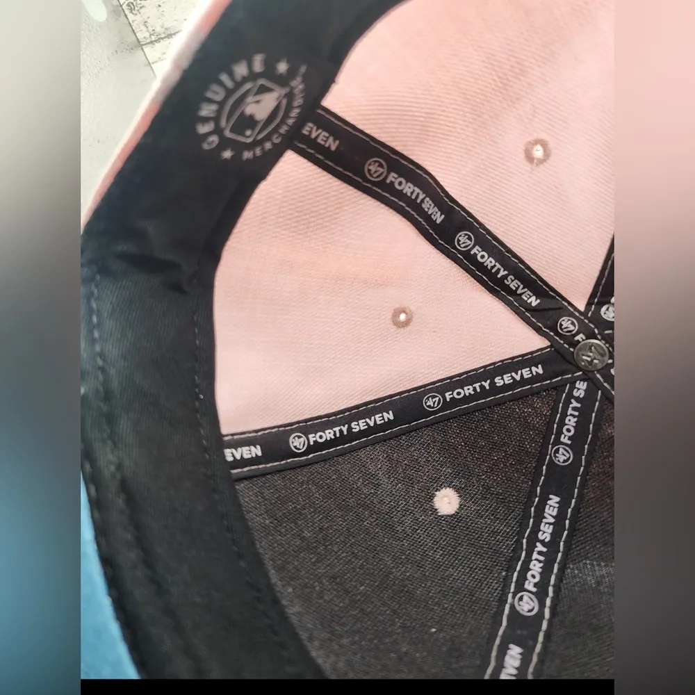 Pittsburgh Pirates pink 2006 all Star Game Snapback hat New Era 47 - Image 5