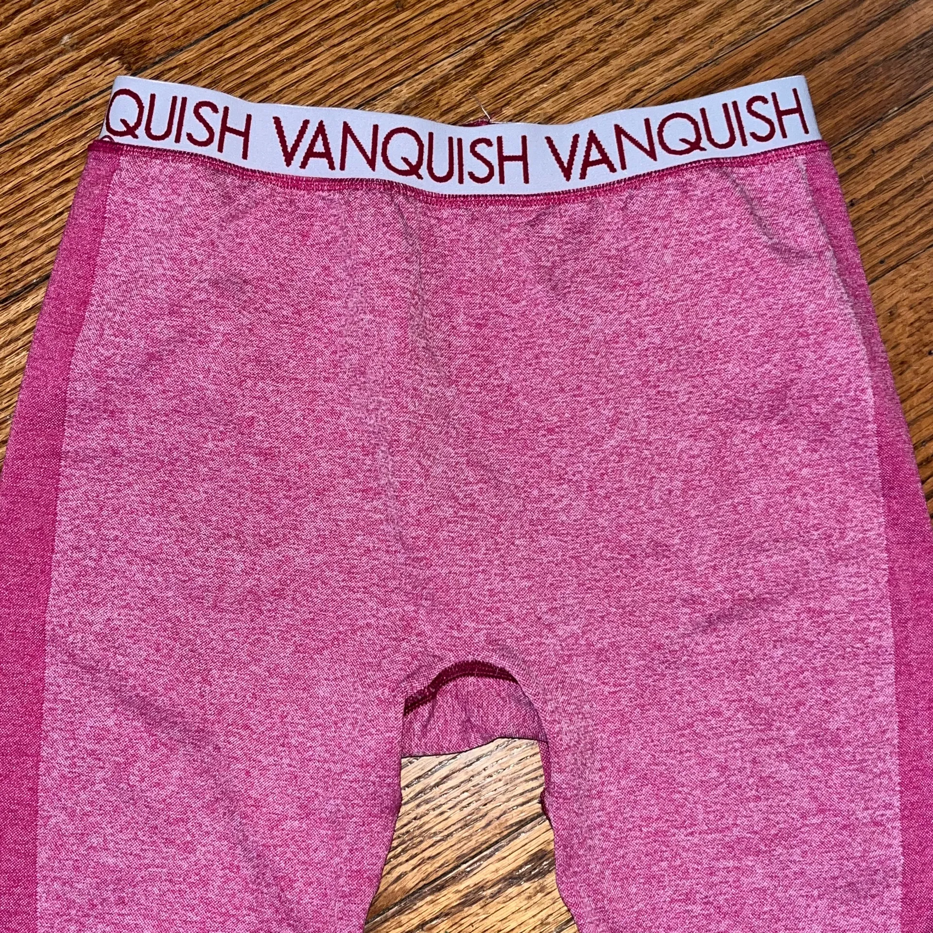 Vanquish VQ or  Sculpt Cerise Seamless Pink Leggings - Image 5