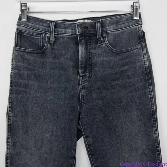 NEW Madewell 10" High-Rise Skinny Crop Jeans‎ in Oakwood Wash, 26 - Image 4